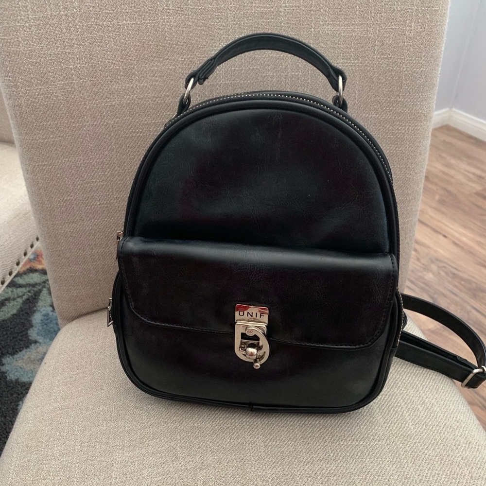 UNIF Mini Black Backpack